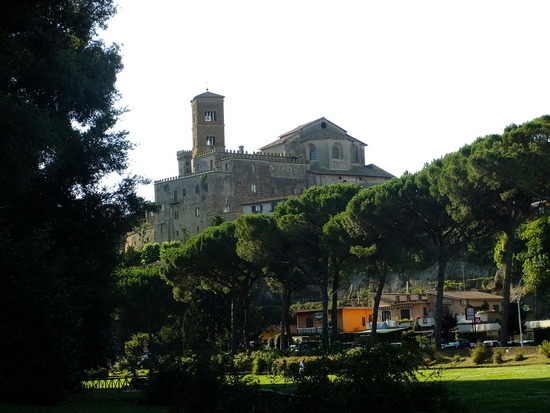het stadje Bassano Romano