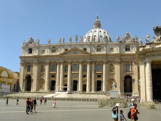 st.-Pieters plein in Rome