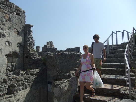 bezoek aan Castello Arechi