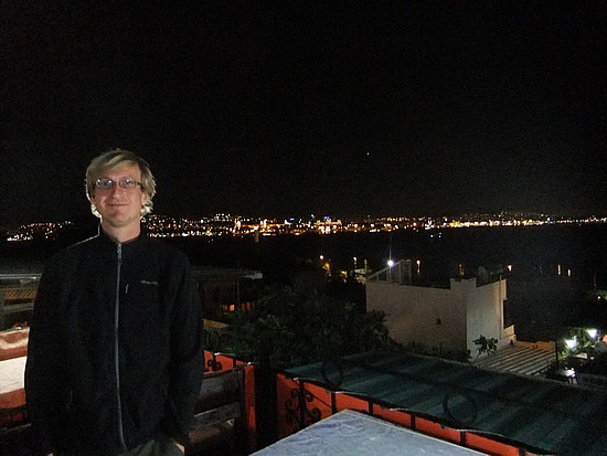 Istanbul! Prachtig uitzicht vanop ons terras.