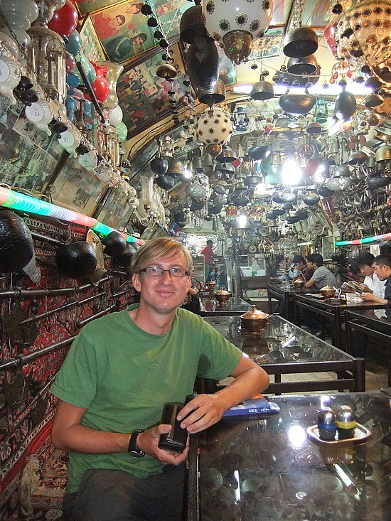 Thee drinken in nogal speciaal thee-huis