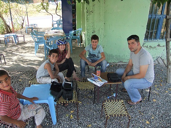 en nog wat thee drinken...