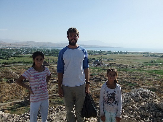 op kasteel Van met Olly en twee gidjes