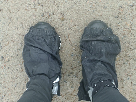 zelfgemaakte regenjasjes voor de schoenen