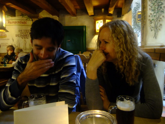 Oleksandr en Natalia in Osnabruck